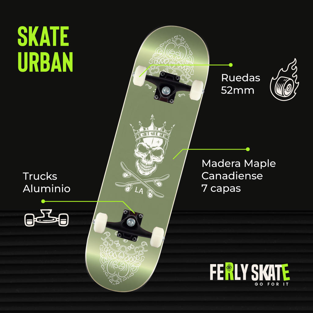 Patineta Urbana Guadalupe Victoria + Llave T
