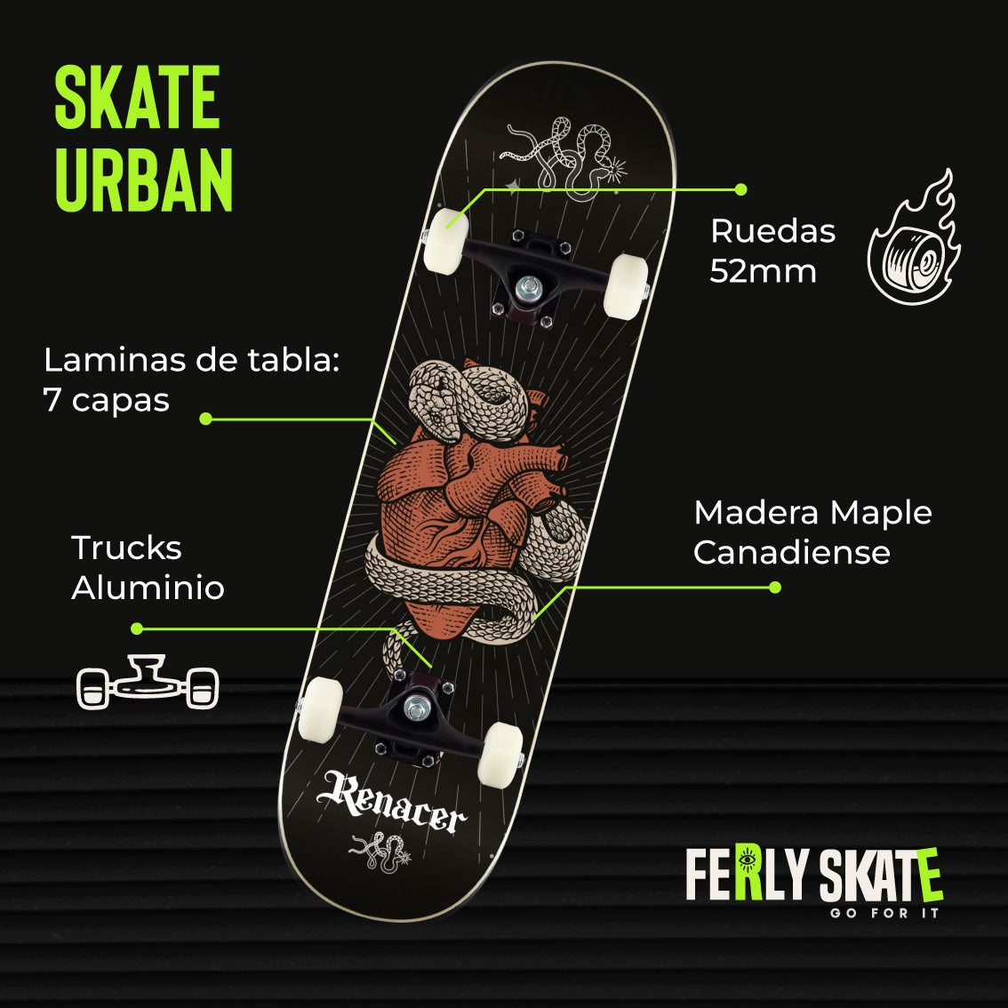 Patineta Urbana Renacer